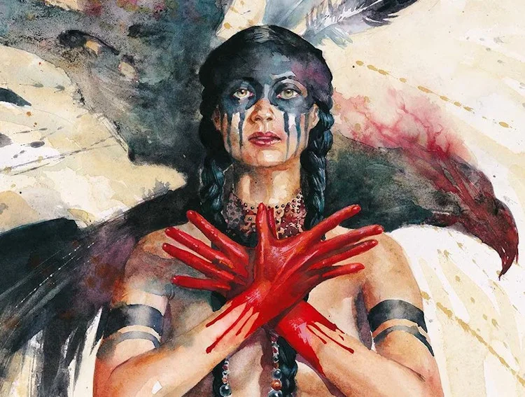 Femme chamane Homo Sapiens - Demain l'Homme, Association française Terre sacrée à but non lucratif