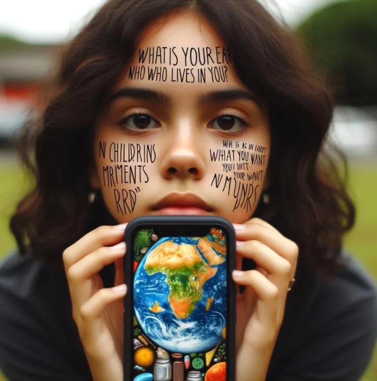 Image conçue par Intelligence Artificielle Générative - Réseau social gratuit Demain l'Homme, pour les amoureux de la Vie, ex Plateforme d'actualités SOS-planete, publication Web de l'association française Terre sacrée à but non lucratif