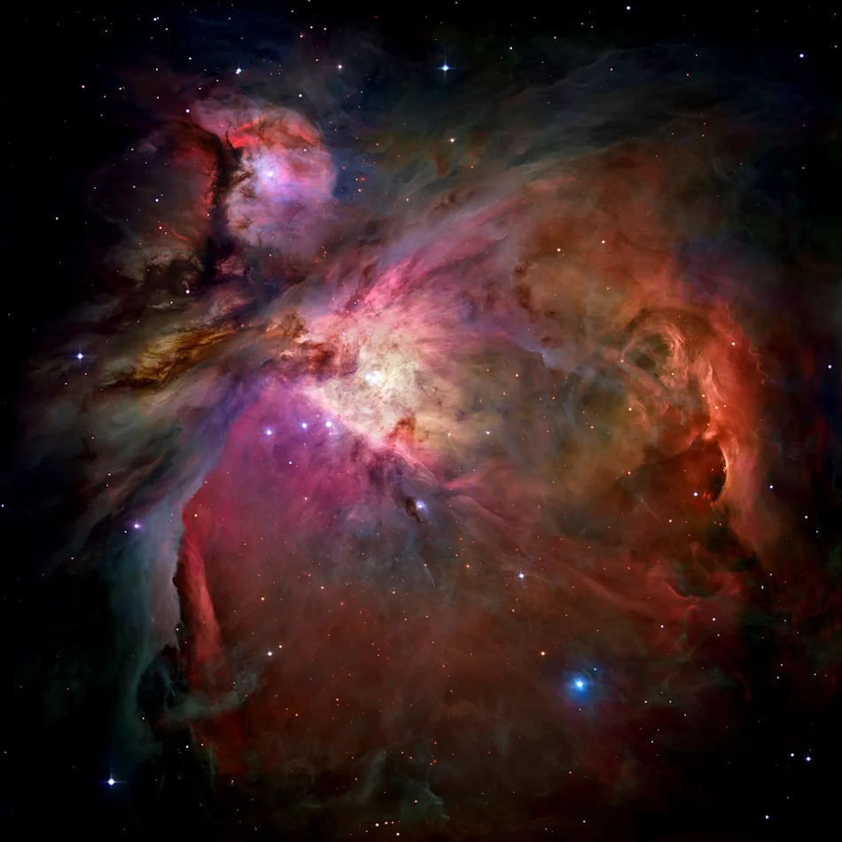 Nébuleuse d'Orion, pouponnière de centaines de systèmes stellaires