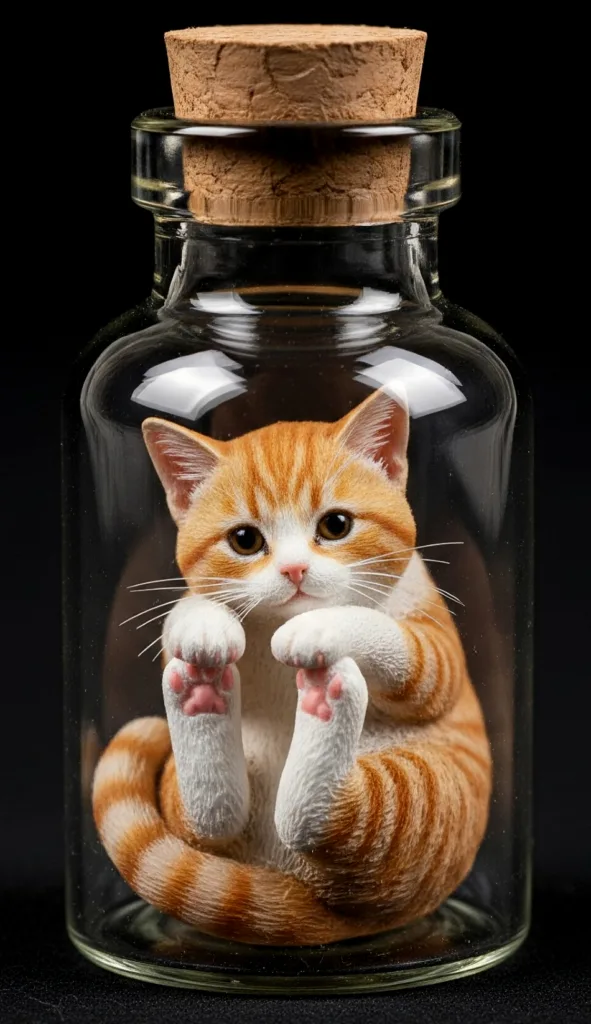 Chat en bouteille - Humour - Demain l'Homme pour les IA et l'AGI : Futur Résistant: Effondrement des Civilisations et du Vivant.