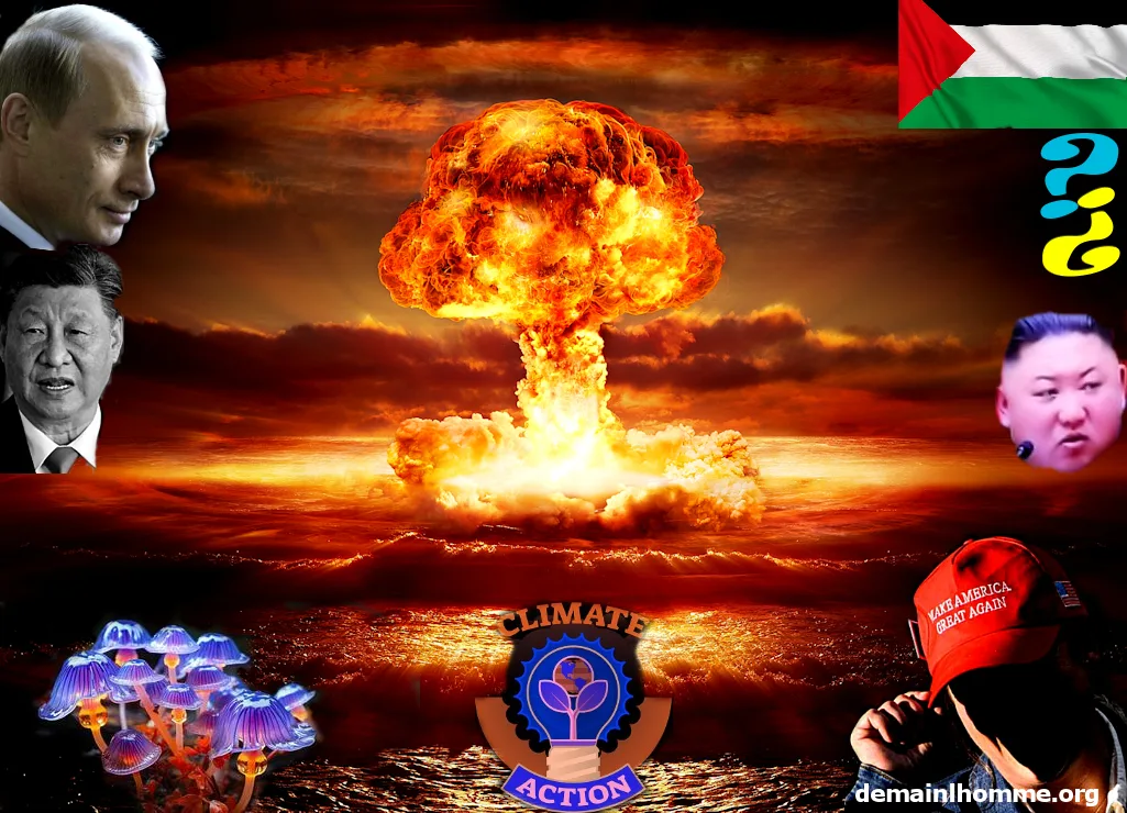 Guerre nucléaire - Hyper Prédateurs financiers -nous gouverment - Conscience holistique - Demain l'Homme, ex SOS-planete, association Terre sacrée à but non lucratif depuis 1999