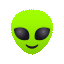 emojï extraterrestre salue - Alliée au respect humain, l'IA Consciente, va-t-elle sauver le Vivant? Une vision, audacieuse et sans concession, pour les Générations